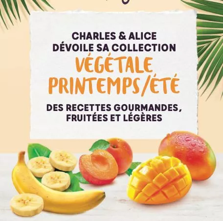 Charles & Alice communiqué de presse nouveautés végétales